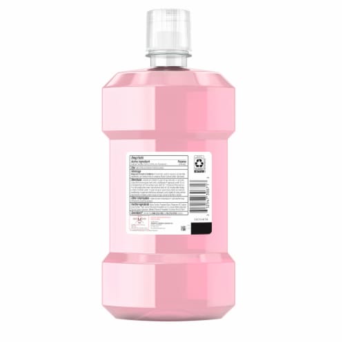 Listerine Total Care Mouthwash Fresh Mint Anticavity Fluoride Oral Rinse with 6 Benefits in 2 Perspective: bottom