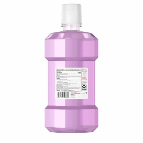 Listerine Total Care Alcohol-Free Mouthwash, Fresh Mint Perspective: bottom