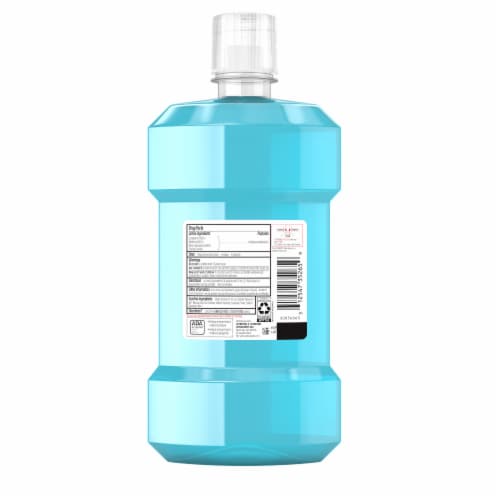 Listerine Gum Therapy Glacier Mint Antiplaque & Gingivitis Antiseptic Mouthwash Perspective: bottom