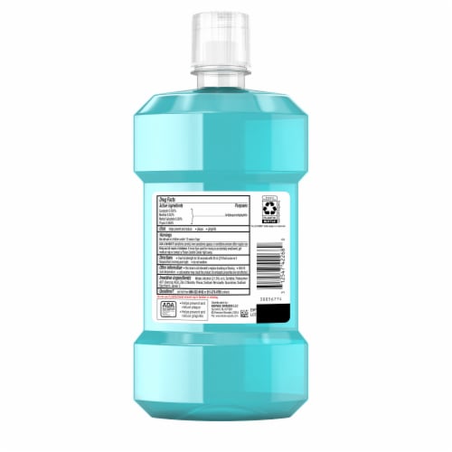 Listerine Ultraclean Cool Mint Antiseptic Mouthwash Perspective: bottom