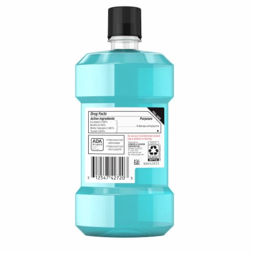 Listerine Cool Mint Antiseptic Mouthwash Perspective: bottom