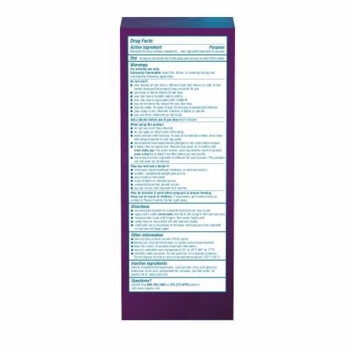 Women's Rogaine 5% Minoxidil Foam, Topical Once-A-Day Hair Loss Treatment, Unscented, 2-Month Supply Perspective: bottom