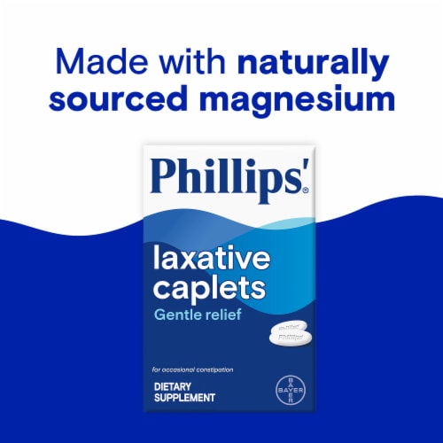 Phillips'® Laxative Caplets Perspective: bottom