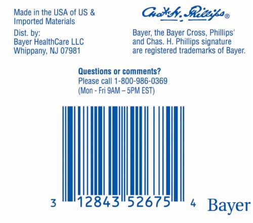 Phillips® Laxative Caplets Value Pack Perspective: bottom