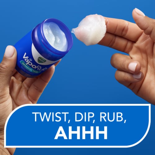 Vicks VapoRub Original Cough Suppressant Ointment Perspective: bottom