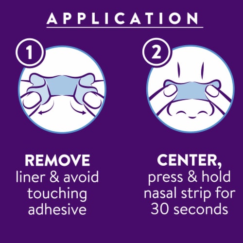 ZzzQuil Sleep Nasal Strips Perspective: bottom
