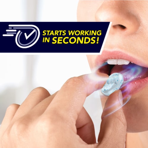 Vicks VapoCOOL Winterfrost Flavor SEVERE Medicated Sore Throat Drops Perspective: bottom