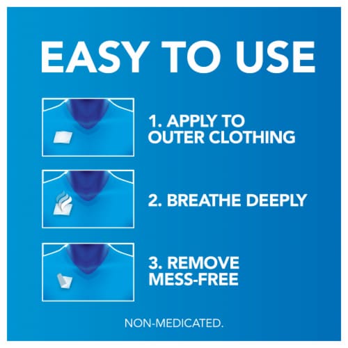 Vicks® VapoPatch™ Soothing Vapors Wearable Aroma Patches Perspective: bottom