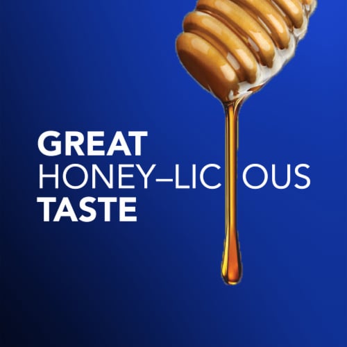 Vicks NyQuil SEVERE Honey Cold & Flu Liquid Medicine Perspective: bottom