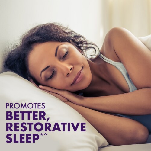 ZzzQuil Passion Flower PURE Zzzs Restorative Herbal Sleep Tablets Perspective: bottom
