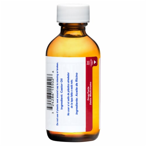 De La Cruz® Castor Oil Stimulant Laxative Perspective: bottom
