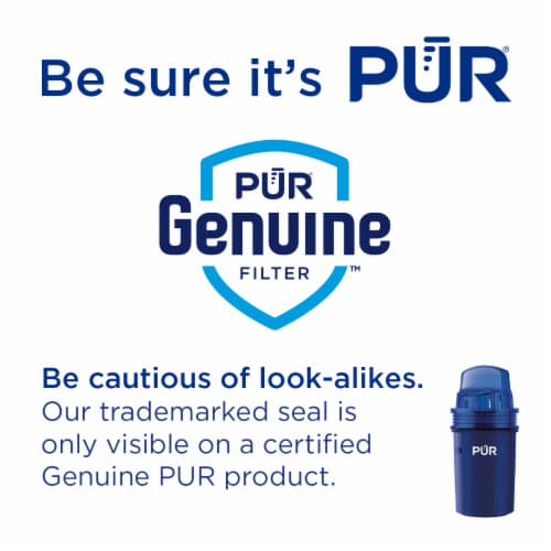 Pur® Pitcher Replacement Filter Perspective: bottom