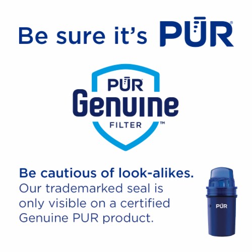 Pur® Pitcher Replacement Filter Perspective: bottom