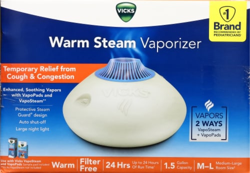 Vicks® Vaporizer 1.5 Gl Locking Sapphire Perspective: bottom