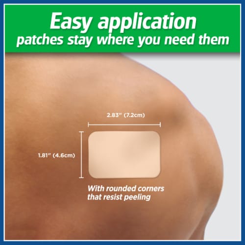 Salonpas® Pain Relieving Patches Perspective: bottom