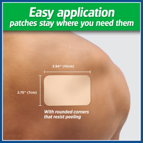 Salonpas® Pain Relief Patch Perspective: bottom