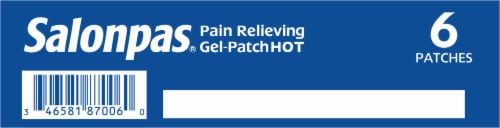 Salonpas Heat Gel Patch Perspective: bottom