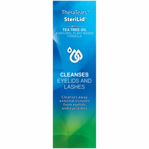SteriLid Thera Tears Therapy for Your Eyes Eyelid Cleanser Perspective: bottom