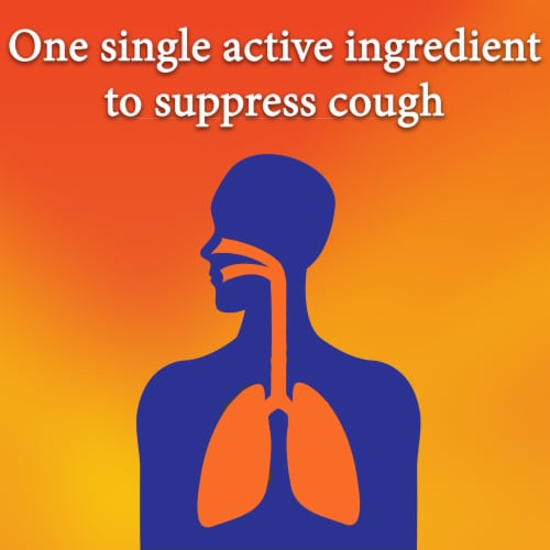 Delsym® 12 Hour Orange Flavor Cough Suppressant Liquid Perspective: bottom
