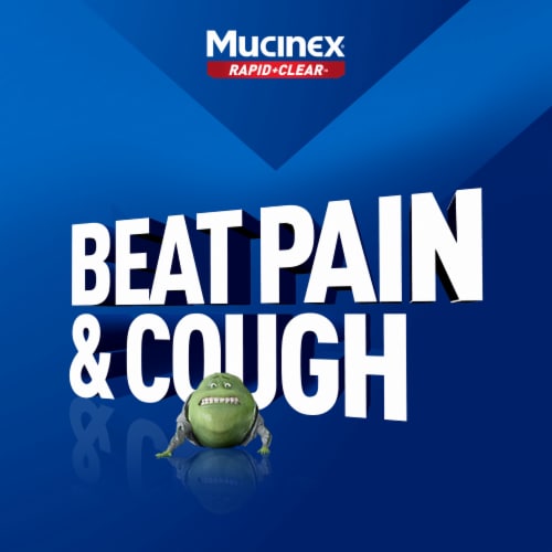 MUCINEX® Rapid Clear® Pain, Headache & Cough- 24/20 ct. Perspective: bottom