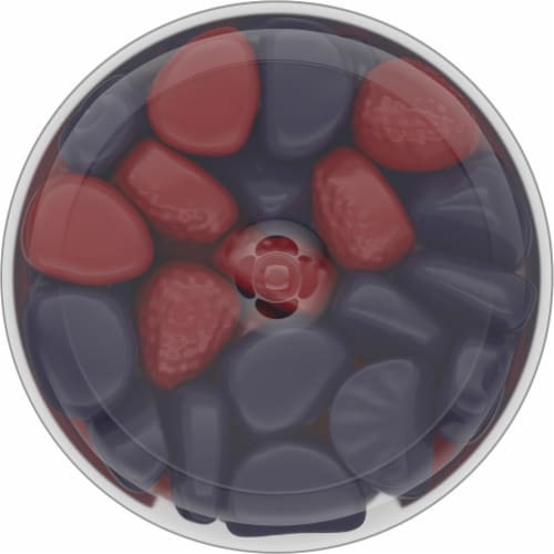 Fiber Choice® Fruity Bites Mixed Berry Gummy PreBiotic Fiber Supplement Perspective: bottom