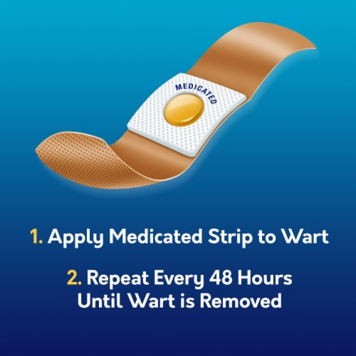 Compound W One Step Max Strength Wart Remover Pads Perspective: bottom