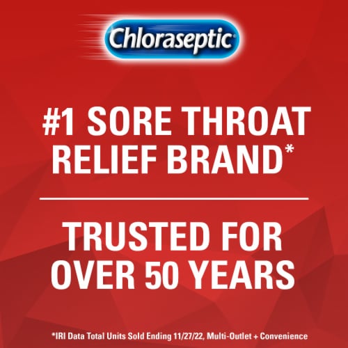 Chloraseptic Cherry Sore Throat Spray Perspective: bottom