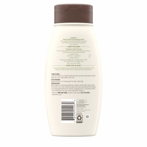 Aveeno Daily Moisturizing Body Wash Perspective: bottom