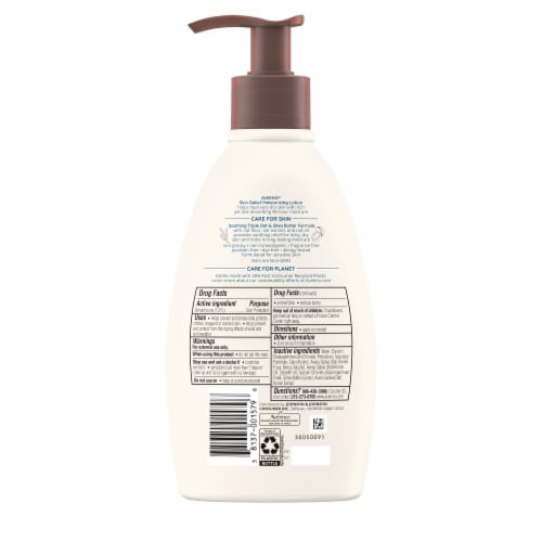 Aveeno Skin Relief Fragrance Free Moisturizing Lotion Perspective: bottom