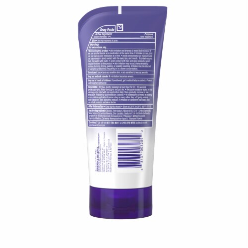 Clean Clear Continuous Control Benzoyl Peroxide Acne Face Wash 5 oz Gerbes Super Markets