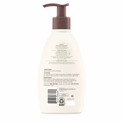 Aveeno Daily Moisturizing Lotion Perspective: bottom