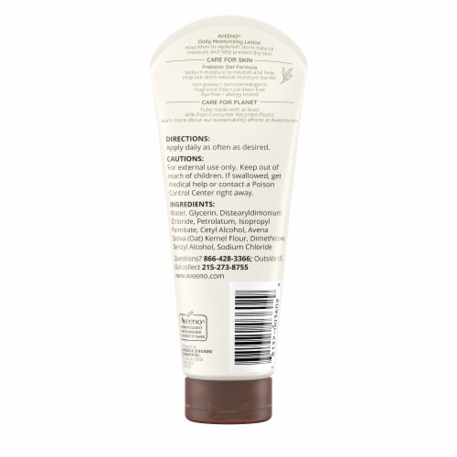 Aveeno Daily Moisturizing Lotion Perspective: bottom