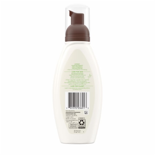 Aveeno Clear Complexion Foaming Cleanser Perspective: bottom