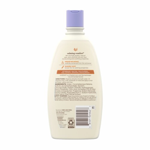 Aveeno Baby Calming Comfort Bath & Wash Lavender & Vanilla Perspective: bottom