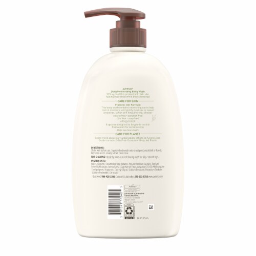 Aveeno Daily Moisturizing Body Wash Perspective: bottom