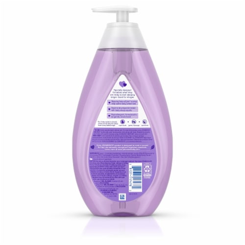 Johnson's Calming Bedtime Baby Bubble Bath Perspective: bottom
