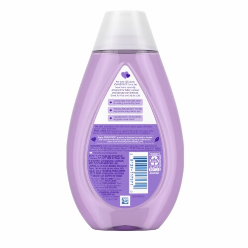 Johnson's Natural Scent Calming Baby Shampoo Perspective: bottom