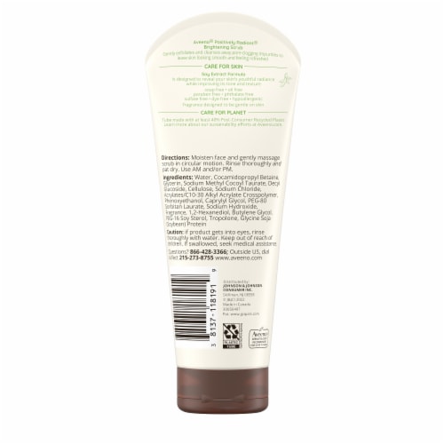 Aveeno Positively Radiant Skin Brightening Daily Scrub Perspective: bottom