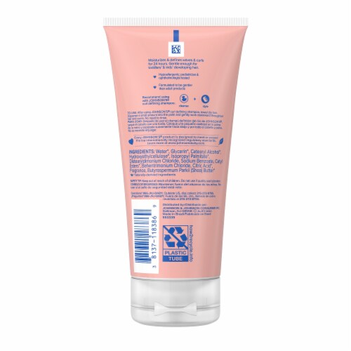 Johnson's Curl Defining Kids' Leave-In Hair Conditioner Perspective: bottom