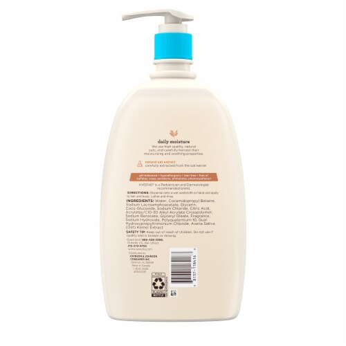 Aveeno Baby Wash & Shampoo Perspective: bottom
