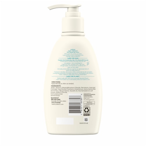 Aveeno Restorative Skin Therapy Oat Repairing Cream Perspective: bottom