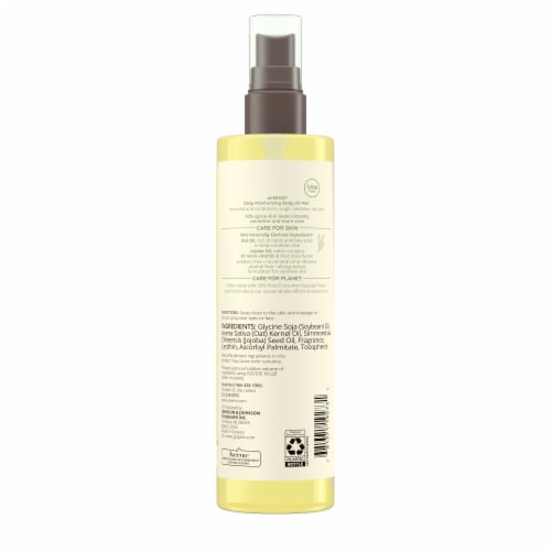 Aveeno Daily Moisturizing Body Oil Mist with Oat Oil for Rough Sensitive Dry Skin Perspective: bottom