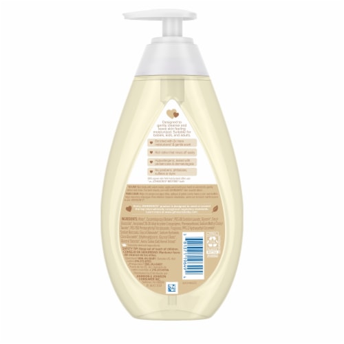 Johnson’s Skin Nourishing Vanilla And Oat Moisture Baby Wash Perspective: bottom