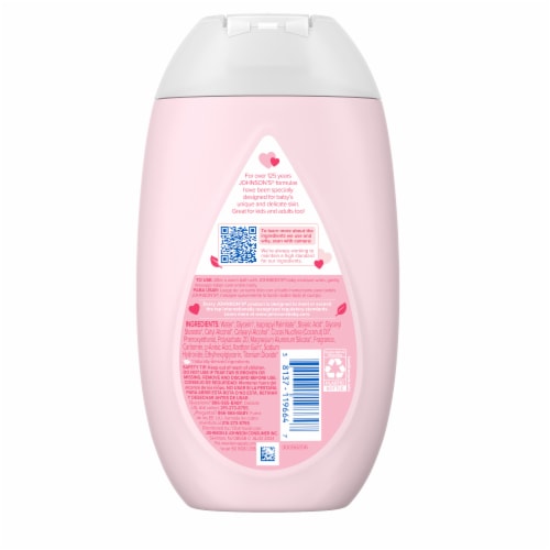 Johnson's® Moisturizing Pink Baby Lotion Perspective: bottom