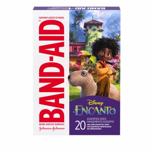 Band-Aid Brand Bandages For Kids, Encanto Characters, Assorted Perspective: bottom