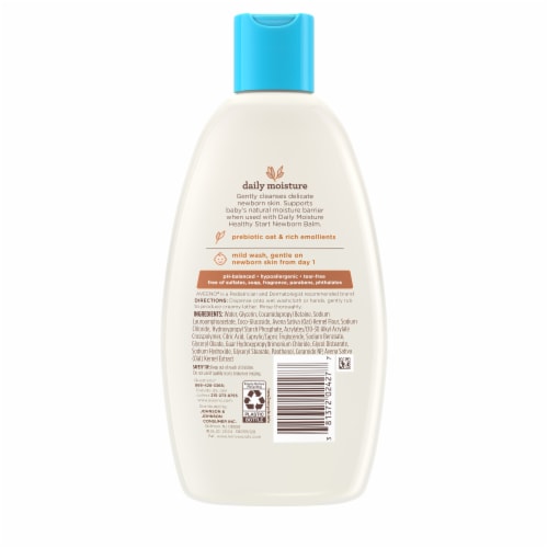 Aveeno Baby Healthy Start Nourishing Newborn Baby Body Wash Perspective: bottom