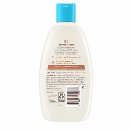 Aveeno Baby Healthy Start Nourishing Newborn Baby Body Wash Perspective: bottom