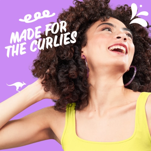 Aussie Miracle Curls Shampoo with Coconut Oil Paraben Free Perspective: bottom