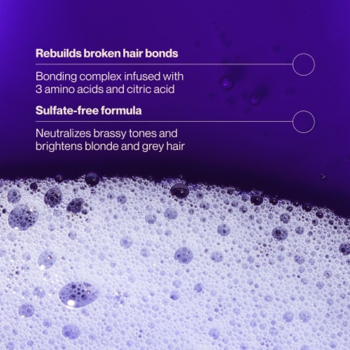 Suave® Bonding Infusion Toning Purple Shampoo Perspective: bottom