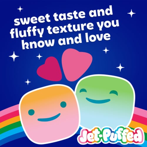 Jet-Puffed Color Changers Marshmallows, Bag Perspective: bottom